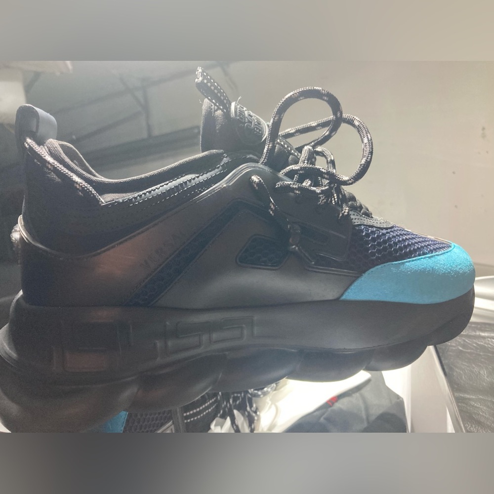 Brand new black Versace Sneakers 10 1/2